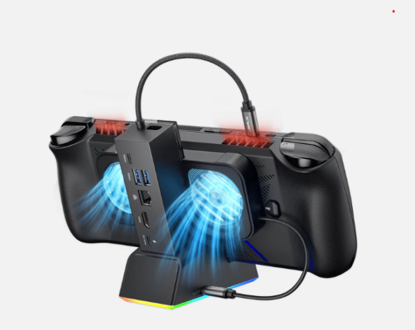 7-in-1 RGB Cooling Docking Station