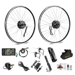 E-Bike   Conversion   Kit   36V   350W   26"   Rear   Motor   Kit   for   Freewheel   with   36V   13Ah   Battery   and   Charger