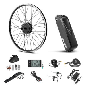 E-Bike   Conversion   Kit   36V   250W   28"   Rear   Motor   Kit   for   Freewheel   with   36V   18Ah   Battery   and   Charger