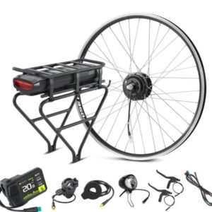 E-Bike   Conversion   Kit   36V   250W   28"(700C)   Front   Motor   Kit   R1-Pro   with   36V   13Ah   Rear   Battery   and   Color   Display   INNER   ROTOR   Smaller   and   More   Quiet