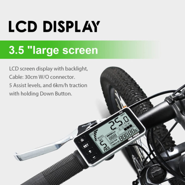 E-Bike   Conversion   Kit   36V   250W   28"   Rear   Motor   Kit   for   Freewheel   with   36V   18Ah   Battery   and   Charger - Image 2