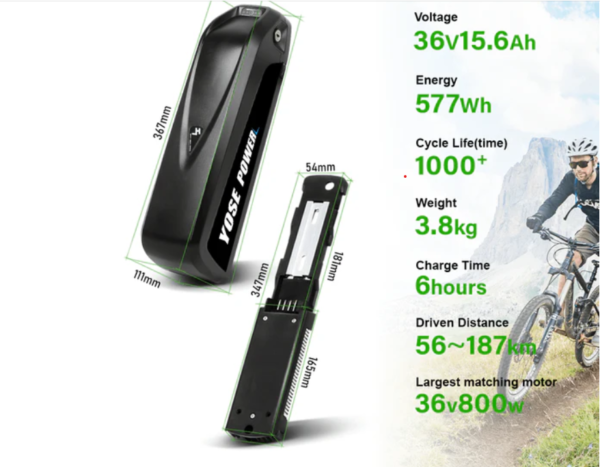Hailong 2 Down Tube Battery